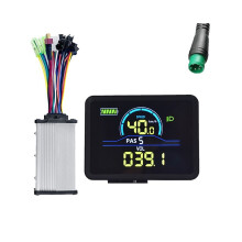 P5C LCD-Display für E-Bikes, 24V-60V+36V/48V, 350W Sinuswellen-Controller, UART, 5-polig