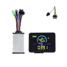 P5C LCD-Display für Elektrofahrräder, 24V-60V+36V/48V, 350W Sinuswellen-Controller, UART, Farb-LCD-D