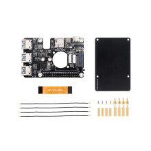 PCIe-zu-M.2-4G/5G- und USB-3.2-HAT, kompatibel mit SIMCom/Quectel-4G/5G-Modulen, PCIe-Erweiterungspl