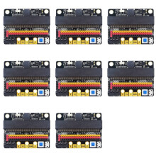 8X för Microbit Expansion Board IO BIT V2.0 Micro:Bit Horisontell Adapterplatta