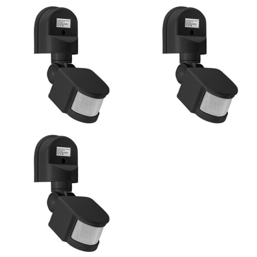 3X AC110-240V Motion Sensor Automatic Infrared Light Sensor Movement Detector Light  Human Presence Sensor A