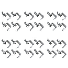 24 STKS 16-25Mm Zware Houtbewerking Klem Set 304 Roestvrij Staal C Klem Tijger Klem Gereedschap voor Lassen/Timmerman