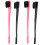 Double Sided  Control Hair Brush Comb Combo Pack 4 Pieces  and Black 1