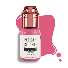 Perma Blend Luxe Lip Pigment for Permanent Makeup Supplies Professional Lip Tattoo Ink, Hot Pink 15ml