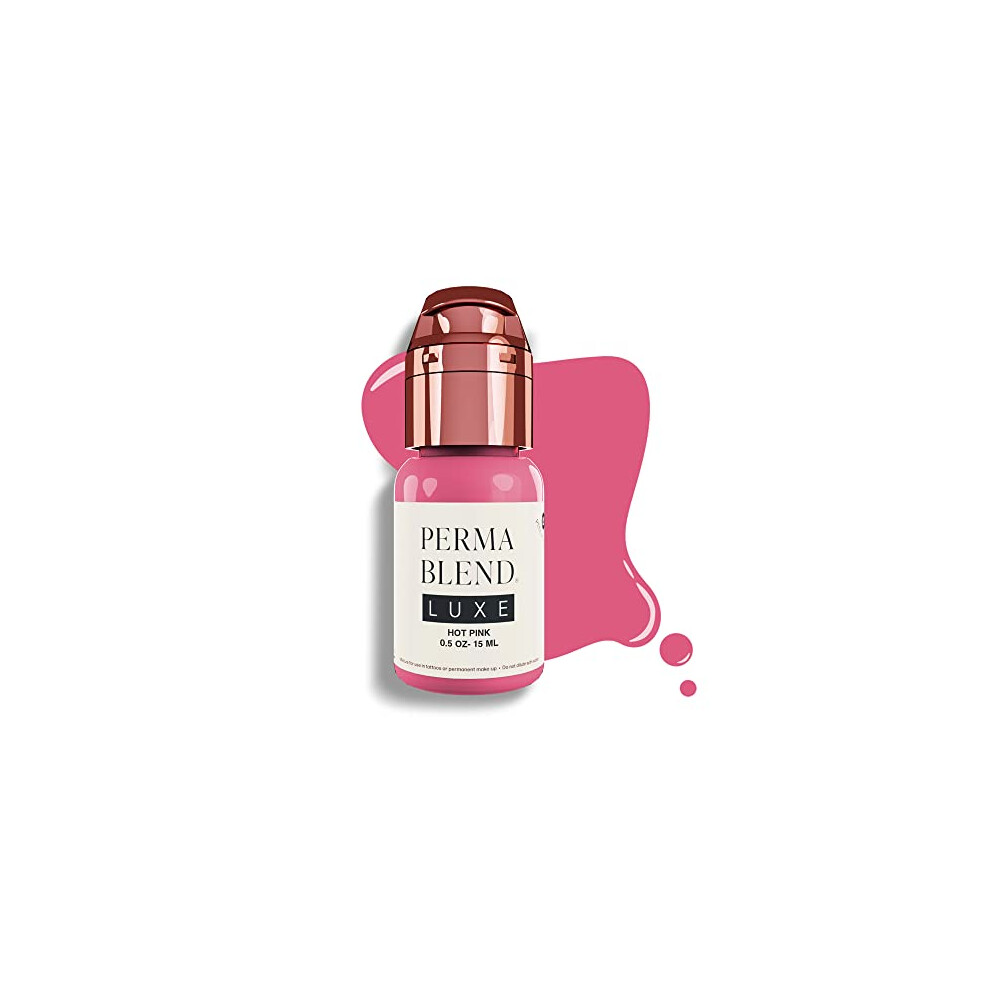 Perma Blend Pink Luxe Lip Pigment For Permanent Makeup Supplies Professional Lip Tattoo Ink, Hot 15Ml