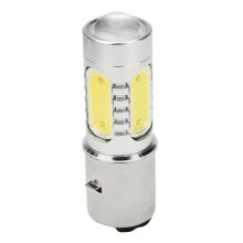 Motorradscheinwerfer 12V H6 BA20D 4 COB LED Weißlicht Geeignet