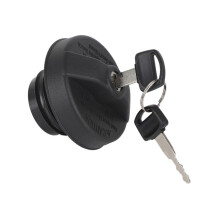 MGC791 Auto-Tankdeckel-Verriegelungsset mit 2 Schlüsseln, Diebstahlsicherung, Schwarz, für F150, F25