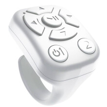 Scrolling Ring, Remote for TikTok Clips & Tunes, for  Fingertip  Controller, with Camera Shutter