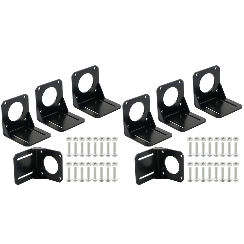 8Pcs 57 Stepper Motor For Nema 23 Fixed Nema 23 Stepper Motor Steel Mounting Bracket,With Mounting Screws 4713188149039