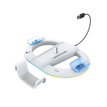 Ipega Gamepad-Halterung für PS5 Slim Spielkonsole, Universalmodell mit Umgebungslichtring, aufrechte