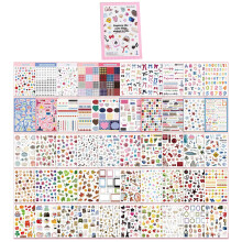 Künstlerischer, dekorativer Scrapbook-Aufkleber für-Typ 2