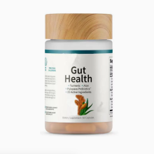 Gut Health Lipase Supplement with Probiotics for Women & Men, Digestive Enzymes & Prebiotics Turmeric, Aloe,60 Counts