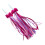 Rennrad-Luftschlangen, bunte Roller-Lenker-Quasten, Griffe,-Rosa 1