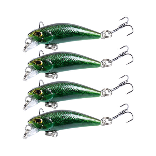 Haltbarkeit ABS Minnows Baits Painting Sinking Hard Baits-3