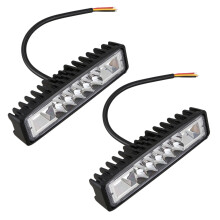 2X 48W Work Light Led Light Bar Red White for Offroad 4X4 Atv Suv Motorcycle Truck Trailer Car Accessories 12V