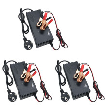 3X 14.6V 10A Lifepo4 Charger Iron Phosphate Battery Charger for 12.8V 4S Lithium Iron Phosphate Battery Pack EU Plug