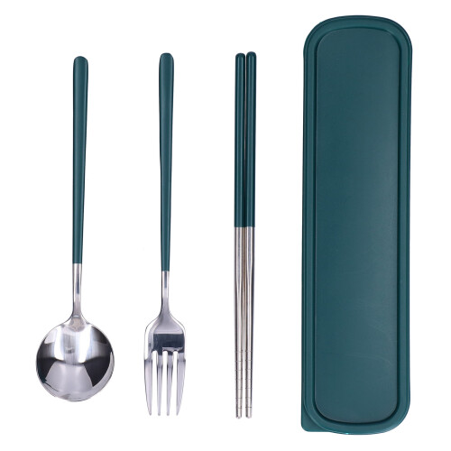 Durable Stainless Steel 3-Piece Meal Set
