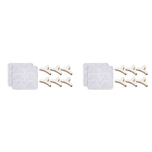 Silikonharzform, 4 StüCk Kleine Haarspangen, Epoxidform mit 12 StüCk Metallhaarspangen, DIY-Schmuck, Damen, DüNnes Haar