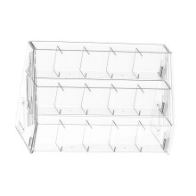 Multi-Layered Collectible Card Stand Clear Acrylic Card-1