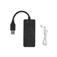 Faxmodem, USB 2.0 56K externes Modemtreiber, Plug-and-Play-USB-Modem, Standard- und erweiterte Anlei