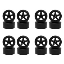 16 Pièces SéRies Pneus de Roue de Voiture TéLécommande Pneu pour SG 1603 SG 1604 SG1603 SG1604 1/16 Accessoires de Pièces de Rechange de Voiture