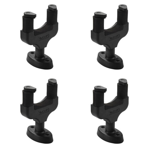 4X AROMA AH-81 Universal Guitar Hanger Krok VäGgfäSte Rack Display Gitarr Bas TillbehöR