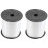 2 Roll Balloon Ribbon 225M 5mm for Wedding Party（White） 1