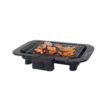Elektrischer Indoor-Grill, rauchfrei, mit abnehmbarem Grillrost und antihaftbeschichteter Bratpfanne