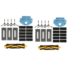 2X for Deebot OZMO 930 Sweeping Robot Accessories, Main Brush Side Brush, HEPA Filter, Rag Mop
