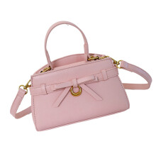 Umhängetasche für Damen, Umhängetasche aus PU-Leder,-Rosa