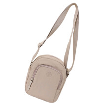 Praktische und stilvolle Damen-Handytasche mit-Beige