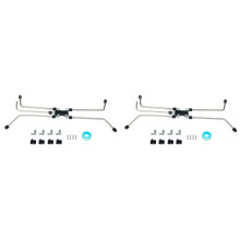 2X LS Coolant Crossover Steam Vent Kit with Coolant Crossover Pipe Complete LS Steam Port Kit for LS1 LS2 LS3 LS6