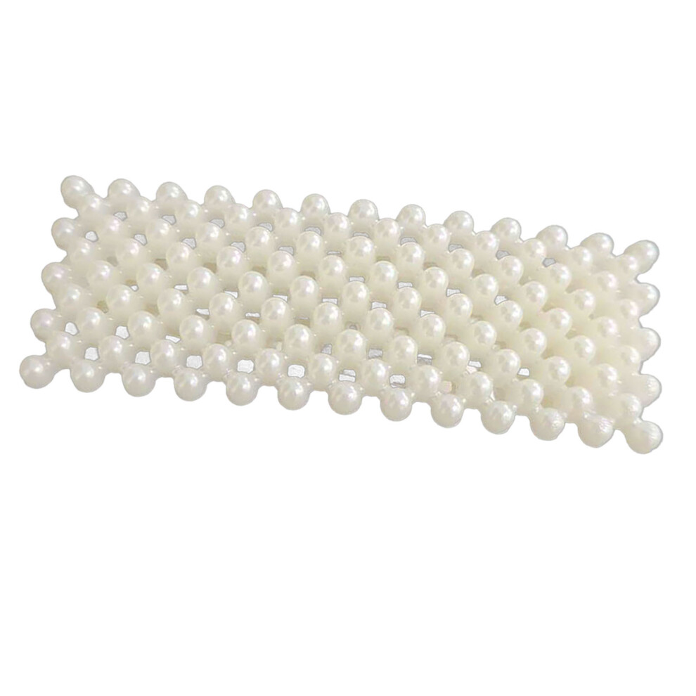 Elegant Faux Pearl Hair Barrettes