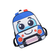 Entzückende Kinderschultasche mit Fahrzeugmotiv für-Blau