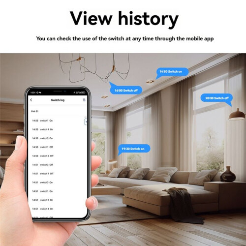 Tuya ZigBee  Wall  Wire Single Zero Fire Universal  Home Wireless  Work with Alexa  Home A 2