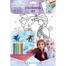 Disney Frozen Colouring Set