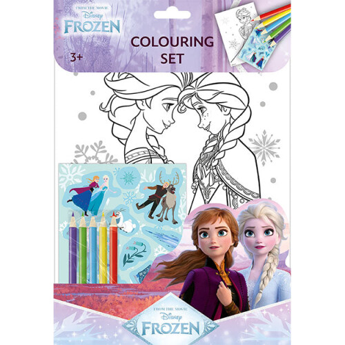 Disney Frozen Colouring Set