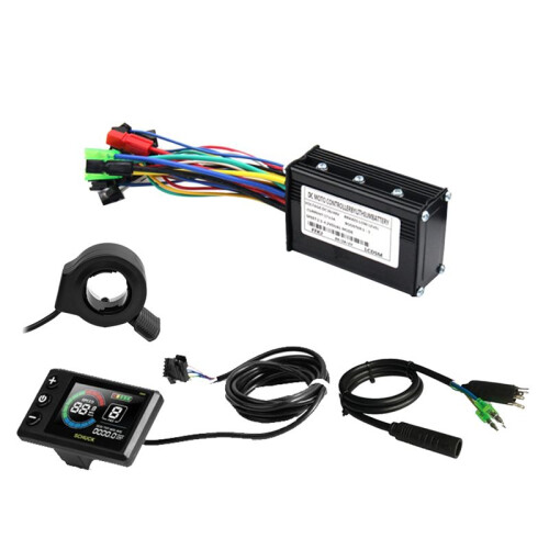 Three Mode Ebike Sine Wave Controller 17A with Speed Limit Function S869 LCD Display Electric Bike Part