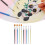 50Pieces Multipurpose Painting Brushes Set-16 pointed mixed col 3