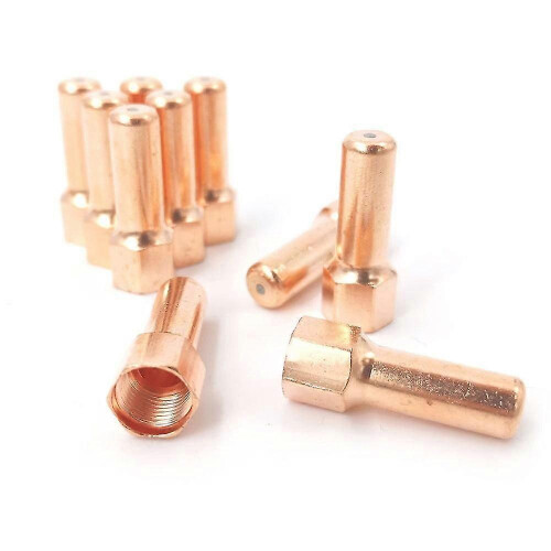 1.5Mm 10pcs Electrode And 10pcs Nozzles for Pt100 Plasma Cutting Machine Replacement Accessory for Plasma Cutter