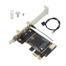 NGFF M.2 to PCIE Network Card Adapter Card PCIE Adapter Card Supports NGFF M.2 Wireless Network Card