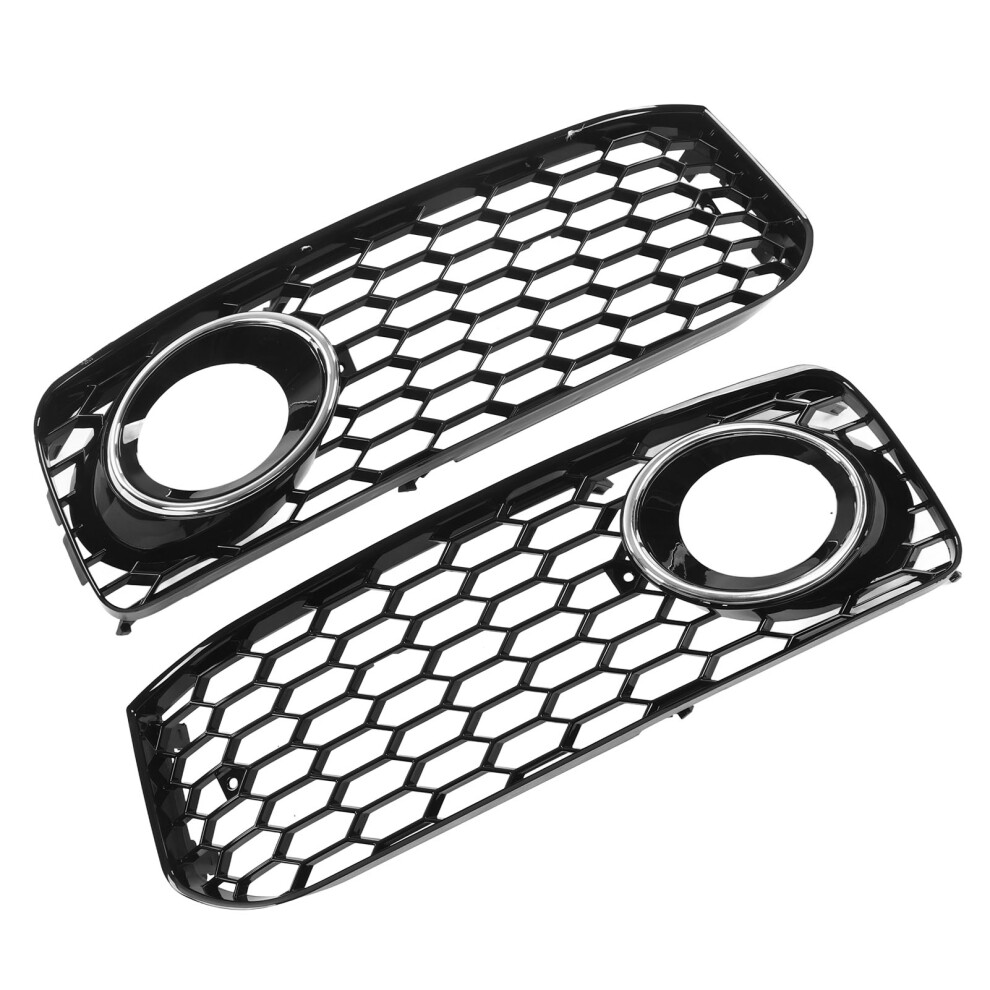 Fog Grille For A5 S5 With Chrome Trim 1 Pair Light 7055741007491