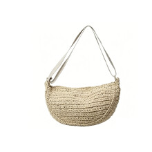 Mode femmes sac à bandoulière grande capacité sac à -Beige