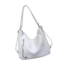 Sac à bandoulière tendance en PU avec sangle-bleu clair