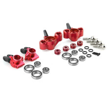 Metall FräMre Styrspindel Bakre NavhåLlare för 1/8 Arrma KRATON Outcast BLX 6S V5 RC Biluppgraderingar Delar TillbehöR,1