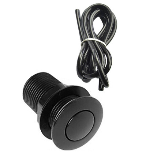 (E) Garbage Disposal Air Switch With 1.5m Hose Sink Top Food Waste Disposer Push Button Replacement