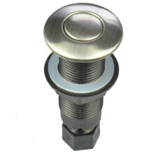 (C) Garbage Disposal Air Switch With 1.5m Hose Sink Top Food Waste Disposer Push Button Replacement
