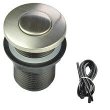 (B) Garbage Disposal Air Switch With 1.5m Hose Sink Top Food Waste Disposer Push Button Replacement