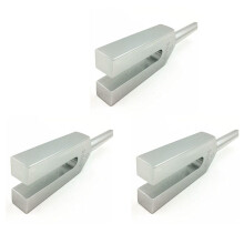 4X Högfrekvent Energistämgaffel 4096HZ Stämgaffel Aluminiumlegering Helande Ljud Vibration Stämgaffel