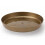 Guld metallic urtepotte underkop 16,9x2,4 cm Plast 1